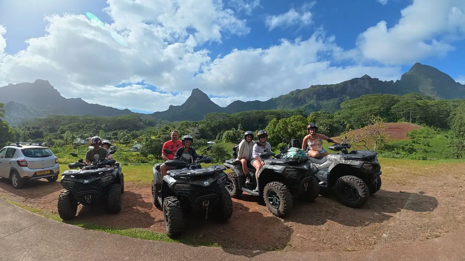 Aventure en quad à Moorea