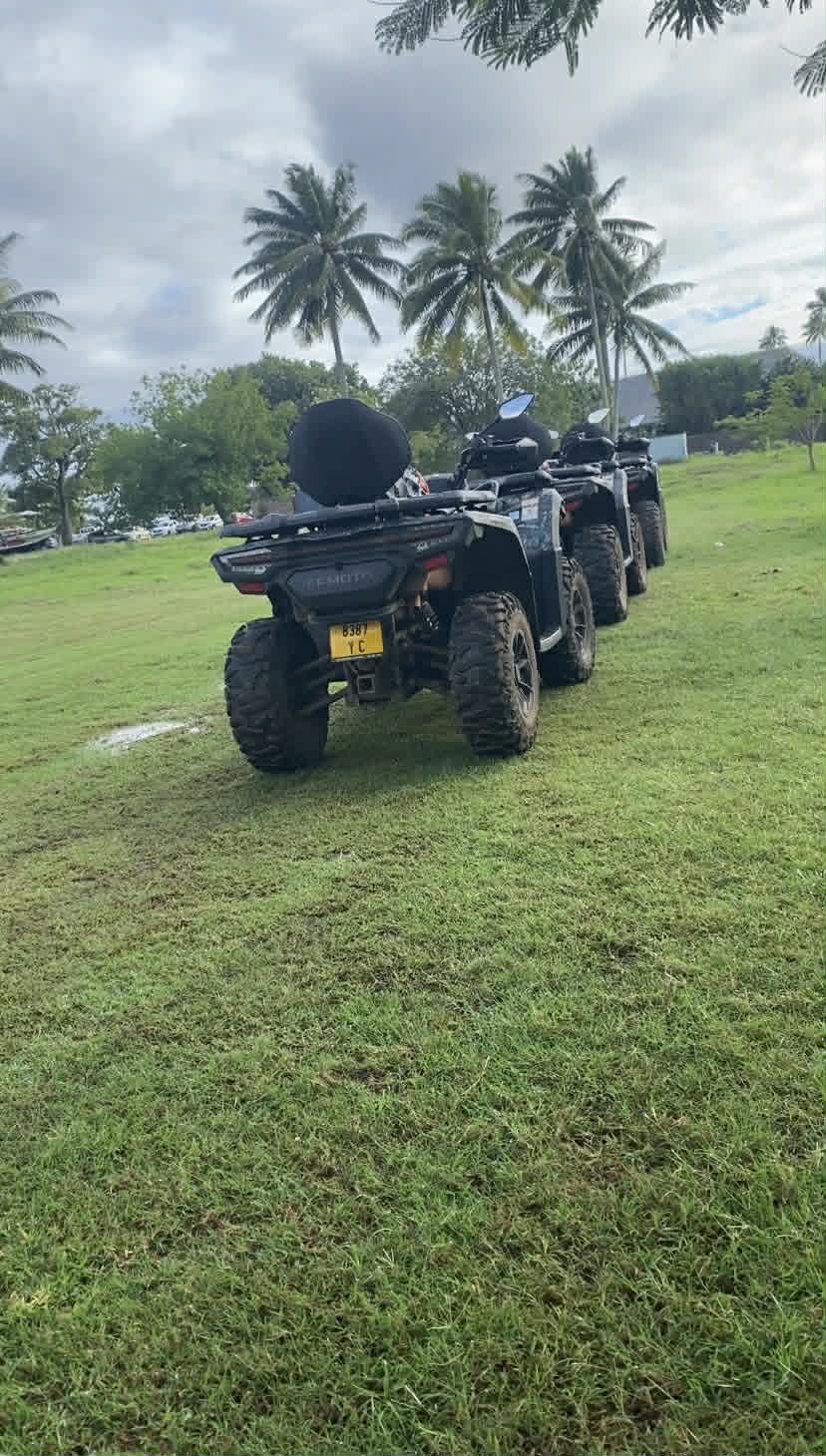 Excursion quad à Moorea